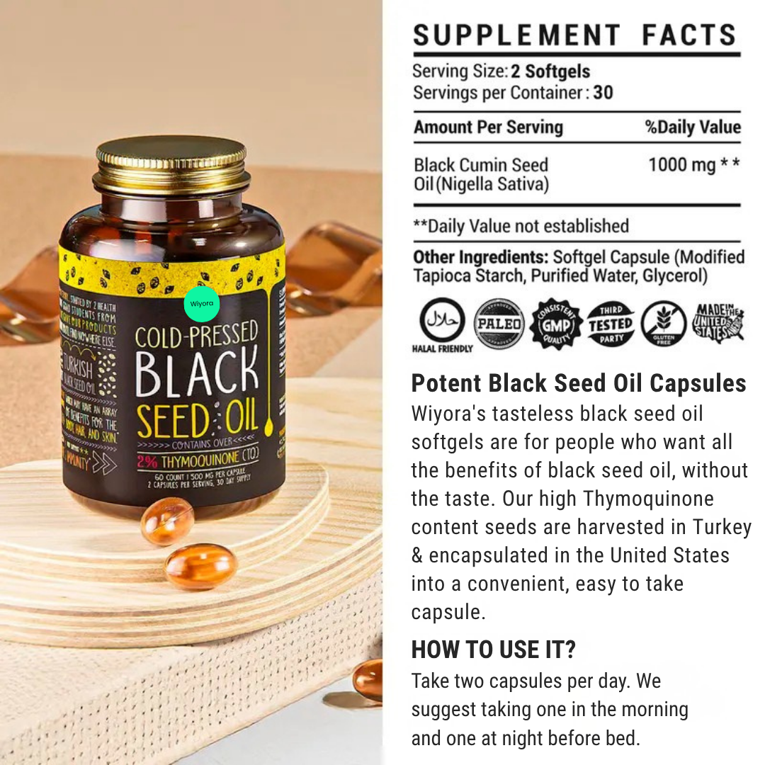 Pure Black Seed Oil Capsules™